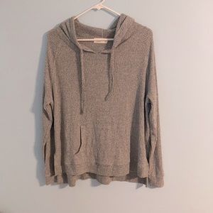 Heather Grey Yoga Pullover